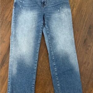 Kensie Blue Straight Leg Jeans